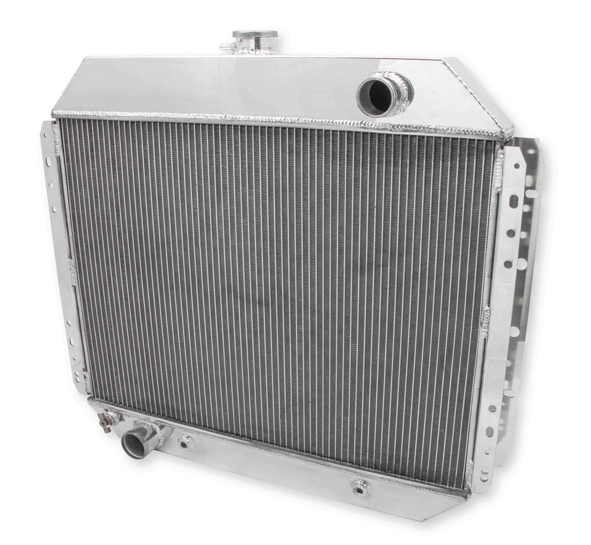 Aluminum Radiator- 2 Row - FB159 for 1978-1979 Ford F-100 polished
