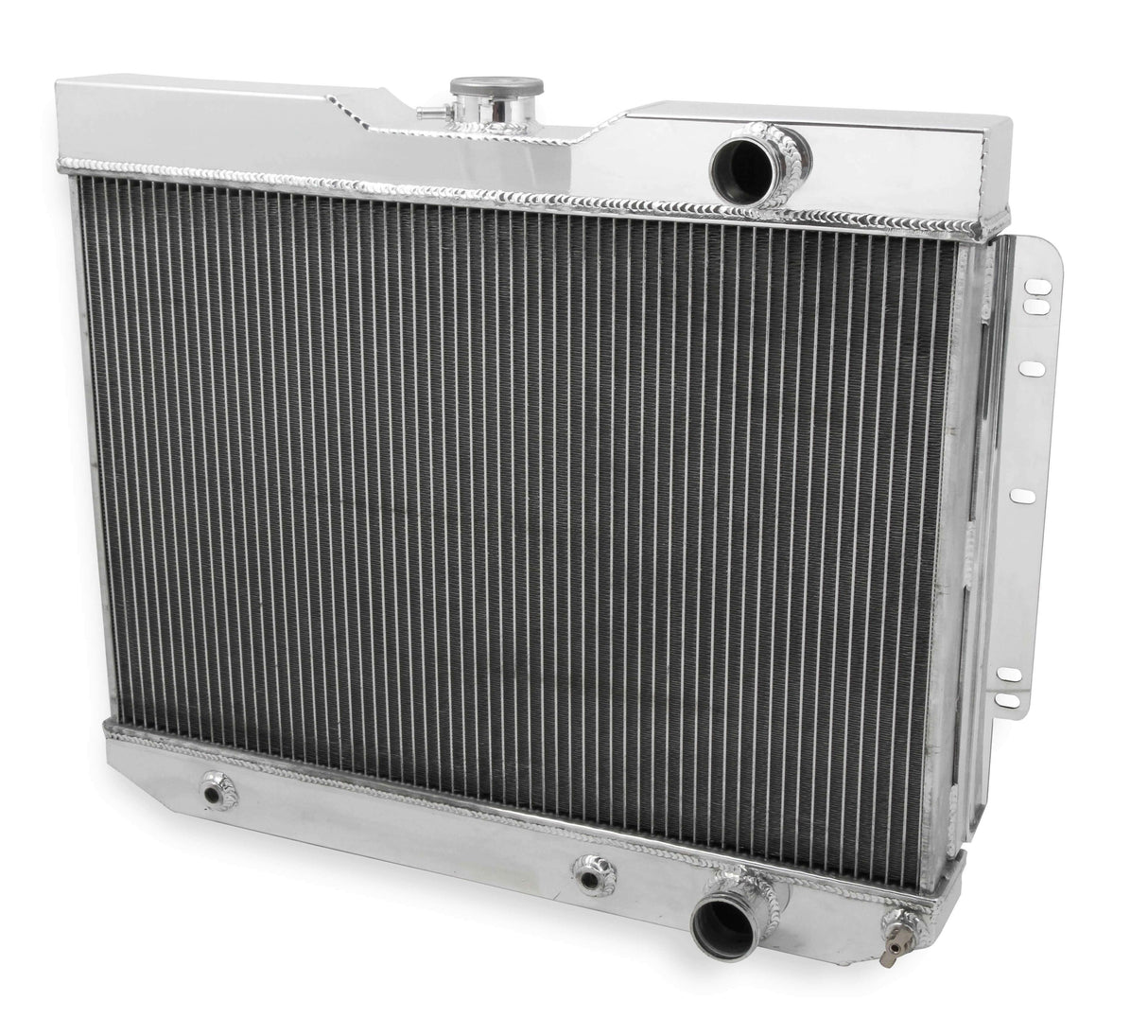 Aluminum Radiator- 3 Row - FB113 for 1964-1965 Chevy Chevelle polished