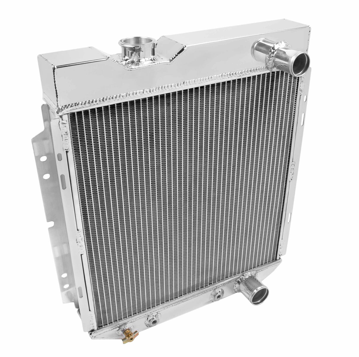 Aluminum Radiator- 3 Row - FB121 for 1962-1963 Ford Mustang polished