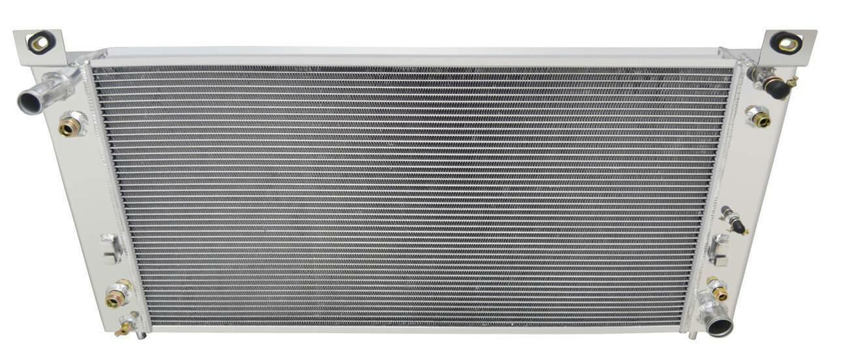 Aluminum Radiator- 3 Row - FB288 for Ford polished