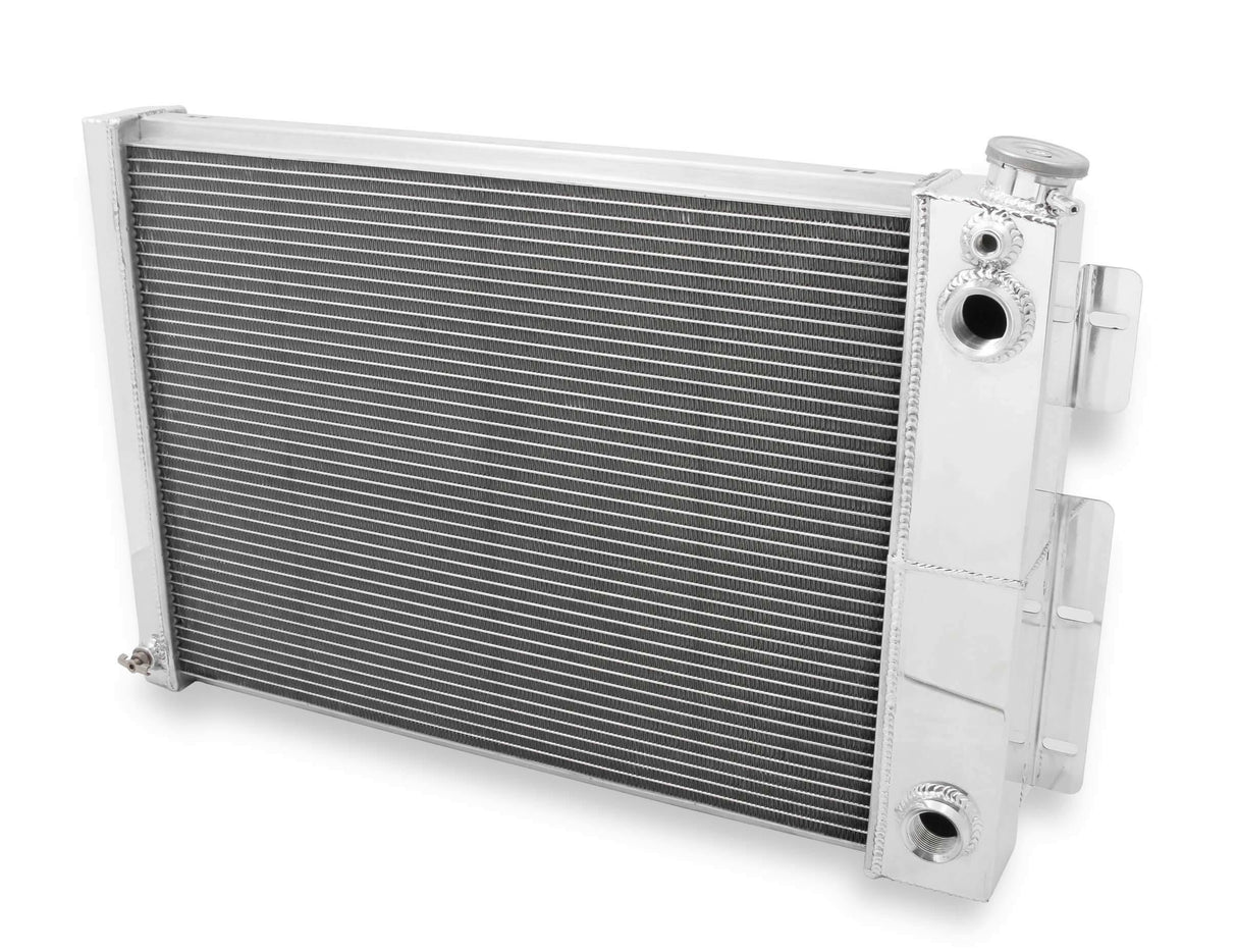 Aluminum Radiator, w/ GM LS Swap- 3 Row - FB301 for 1968-1969 Chevy Chevelle polished