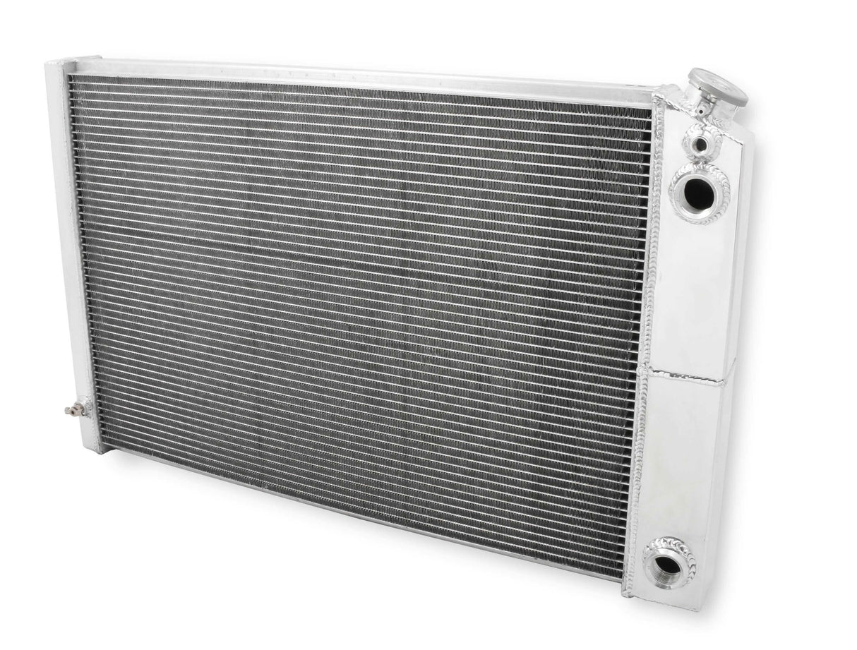 Aluminum Radiator, w/ GM LS Swap- 3 Row - FB305 for 1973-1974 Chevy C10 polished