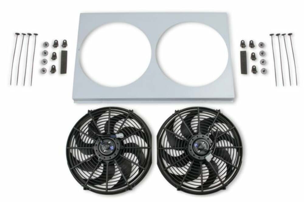 Economy Fan/Shroud Package - FB501E for 1973-1974 Chevy Chevelle aluminum electric fan