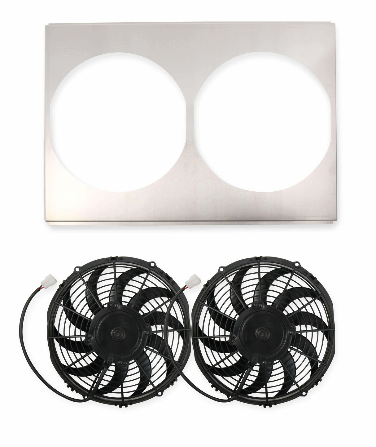 High Performance Fan/Shroud Package - FB512H for 1967-1968 Chevy C10 aluminum electric fan