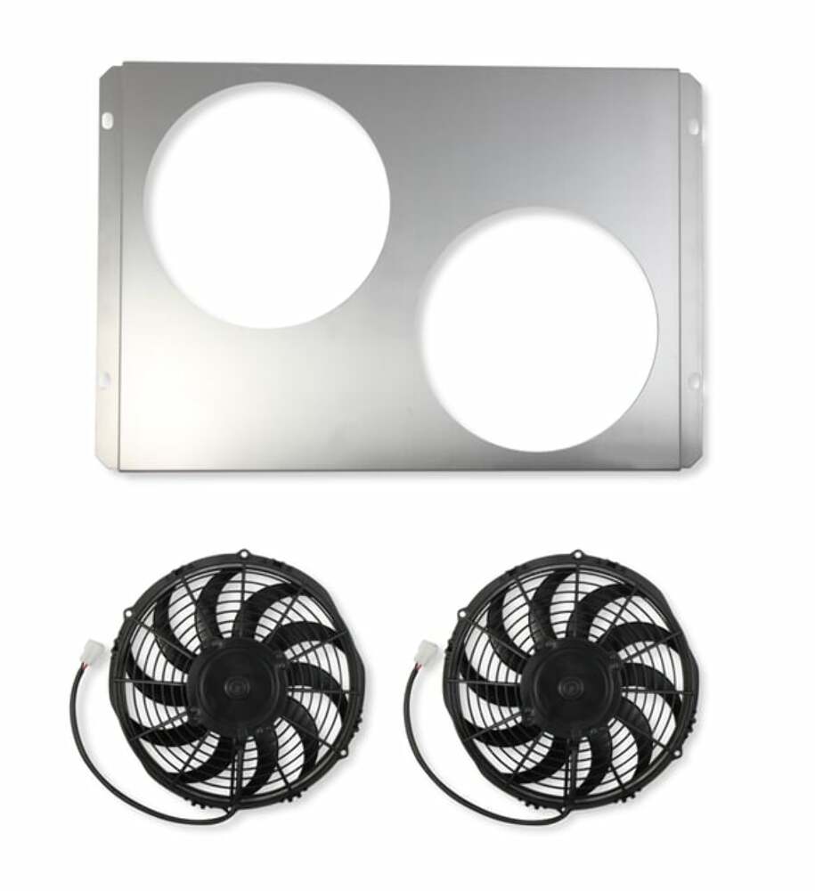 High Performance Fan/Shroud Package - FB516H for 1978-1979 Ford F-100 aluminum electric fan