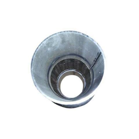 Exhaust Flex Pipe Stainless Steel Double Braid 2.25 x 4