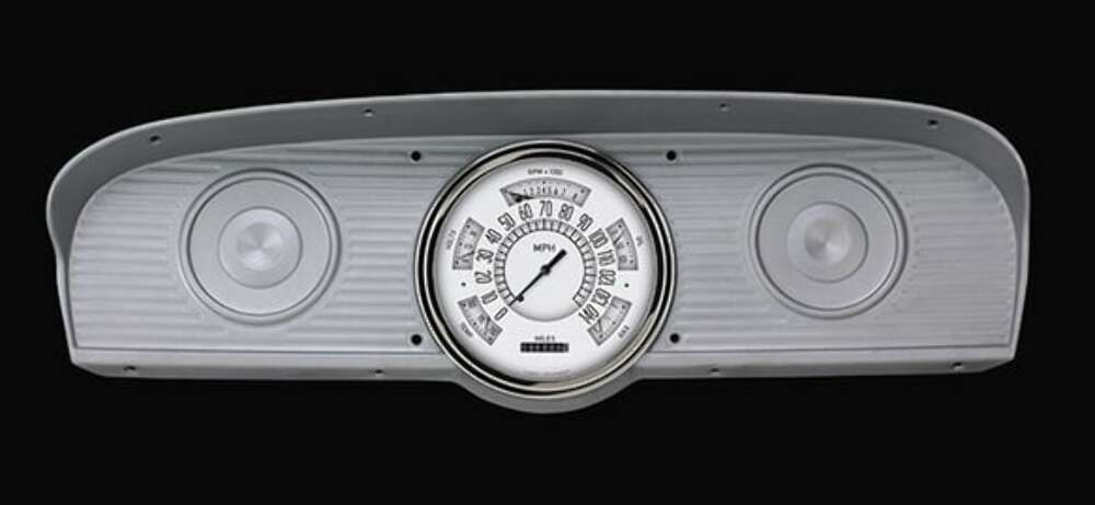 Classic Instruments 61-66 Ford F-100 Package?White FT61W dash gauge cluster