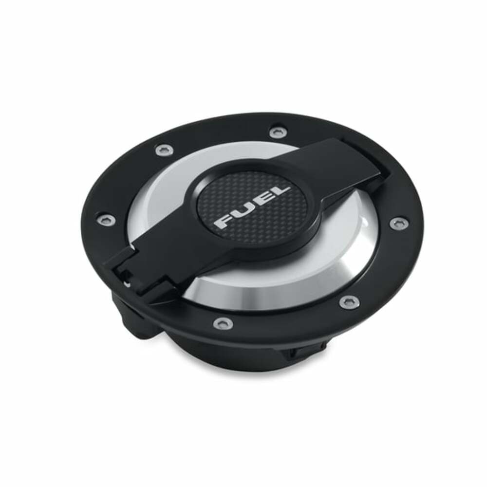 t Fuel Door Assembly Aluminum Blck fits Dodge Challenger 2008-2020 Drake MO-210001 Drake Muscle Cars