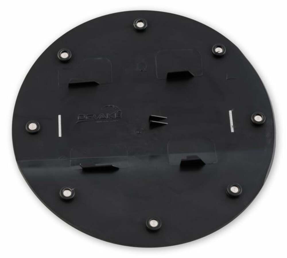 Fuel Door Black 5.0 Logo fits FordMustang 15-21 Drake MuscleCars FR3Z-6640526-5A muscle car 6124057