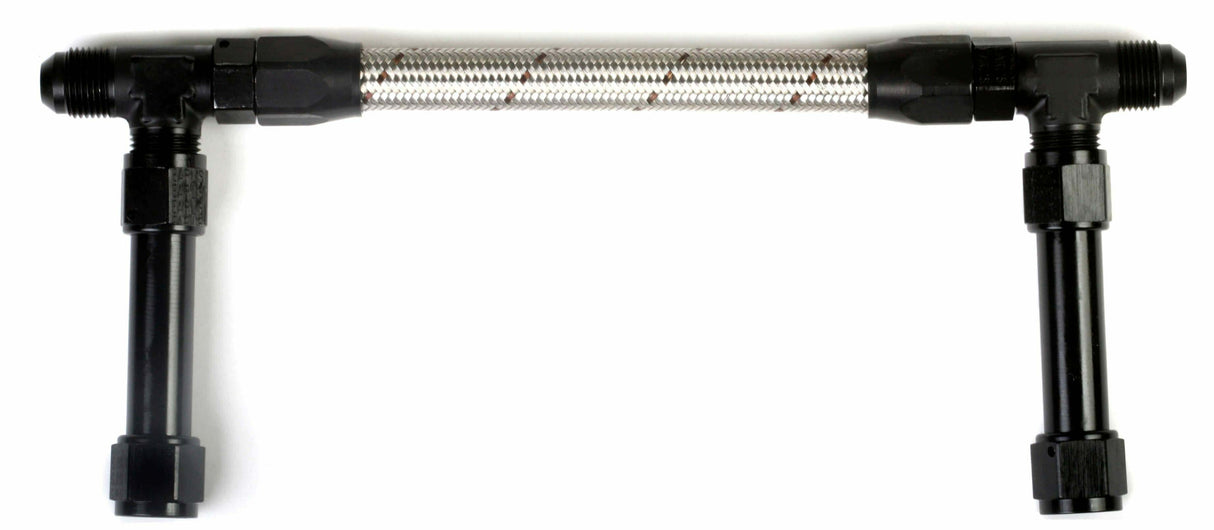 Holley Ultra XP Fuel Line black stainless steel