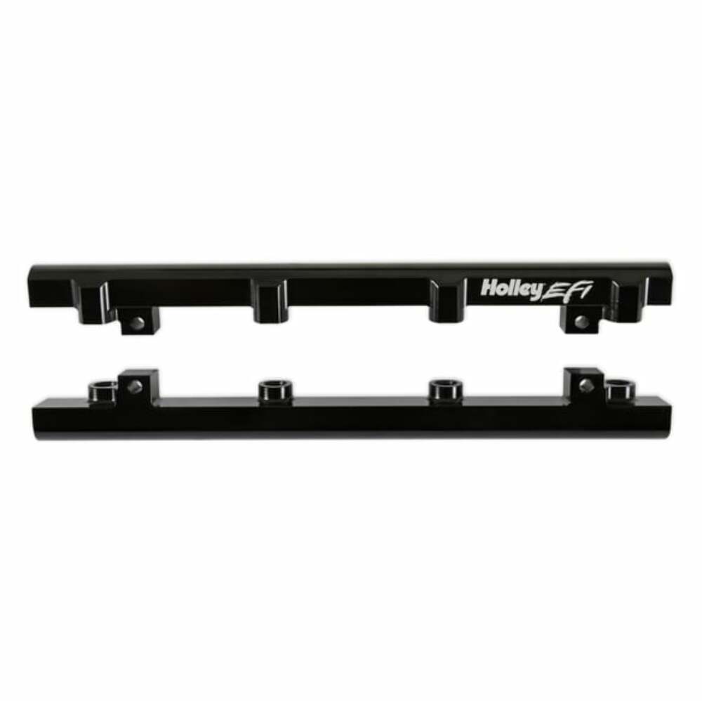 Holley EFI Fuel Rail Kit Lo-Ram-Gm Gen V Lt Single Inject 3/4-16 (-8An) O-Ring Port-534-269