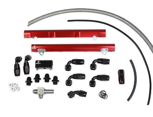 Fuel Injection Fuel Rail Kit EFI Fuel Rail Vehicle Specific Fit Aeromotive 14118-BGPL