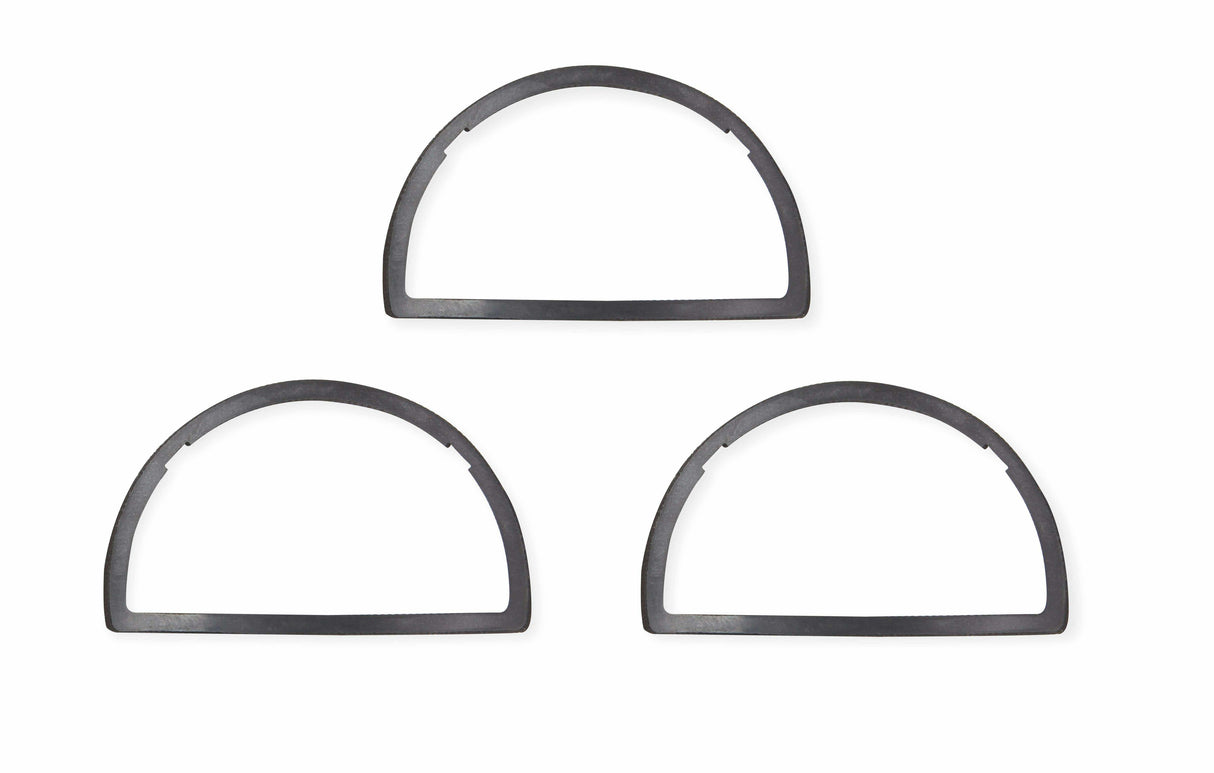 Holley GASKETS, AIR CLEANER TO CARB, SET OF 3 - 108-127 for Chevy Corvette