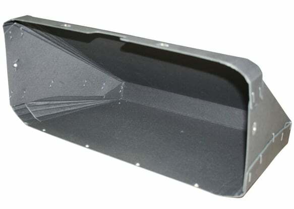 1969-1972 Chevrolet Blazer; Glove Box-All, Without Air Conditioning GB962NA