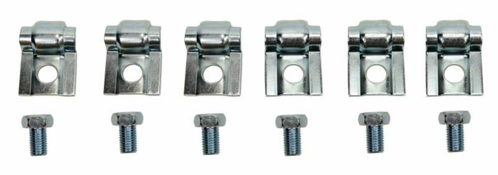 Fits 1958 Chevrolet Full Size Long Gas Line Clip Set GLC403