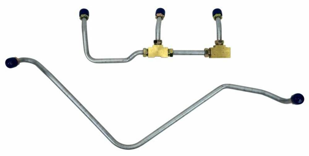 Fits 1968-1969 Corvette Gas Lines (Pump To Carb) GLK912