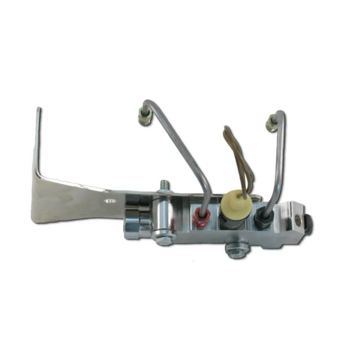 GM Bottom Mount Prop Valve Kit. Disc/Disc - Chrome PV4CK-2BM Brakes MBM
