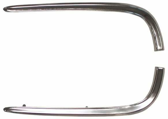 1967-1968 Chevrolet C10 Pickup; Front Fender Edge Molding GM000LH