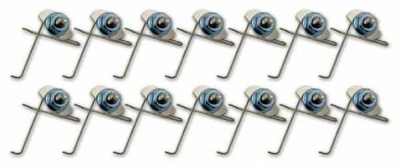 1967-1968 Chevrolet C10 Pickup; Grill Molding Fasteners GMF6768