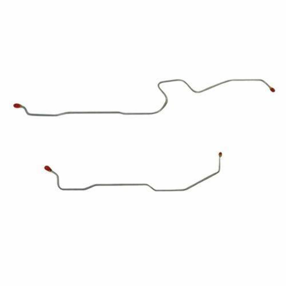 Brake Line for 1966 Ford Galaxie Rear Axle Lines 2 Set Stainless stainless steel