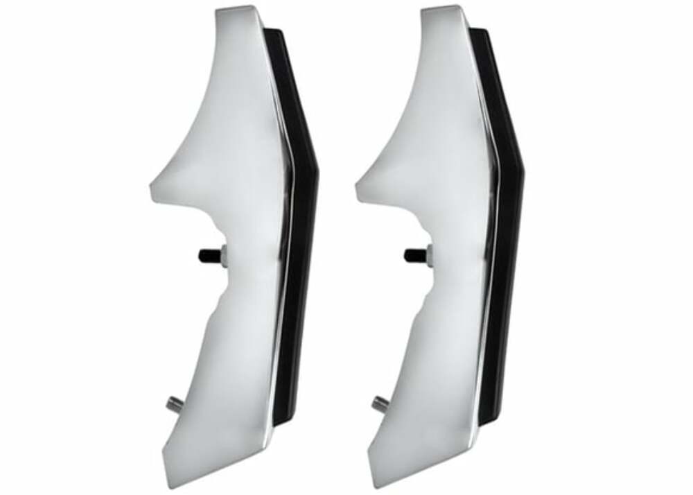 1987 Chevrolet Blazer; Bumper Guards - Front - Chrome GRD8187