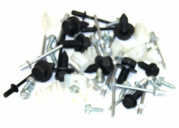 Fits 1969-1972 Chevrolet Blazer; Grille Fastener Set - 54Pcs GRF6972