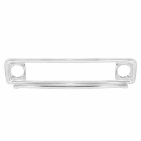 1971-1972 Chevrolet Blazer; Outer Grille - Reproduction - Chrome GRL72CM steel chrome