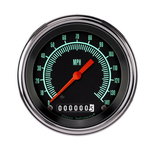 Classic Instruments G/Stock 3 3/8" Speedometer GS55SLF