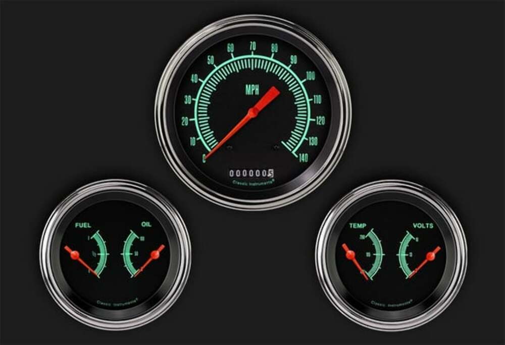 G-Stock Series Three Gauge Set GS64SLF