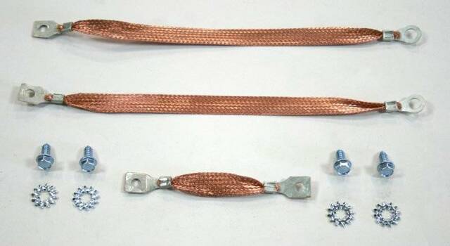 Ground Strap Kit fits 1964-1966 Chevy Chevelle Ground Strap GSK700 Shafer's Classic Reproductions
