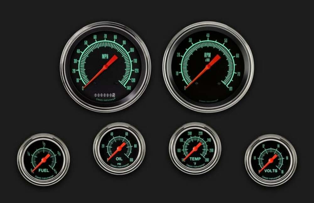 Classic Instruments G/Stock Six Gauge Set 351 GS351SLF
