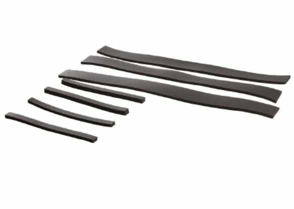 1960-1966 Chevrolet C10 Panel; Hood Brace Sponge Pad Set HBSP066