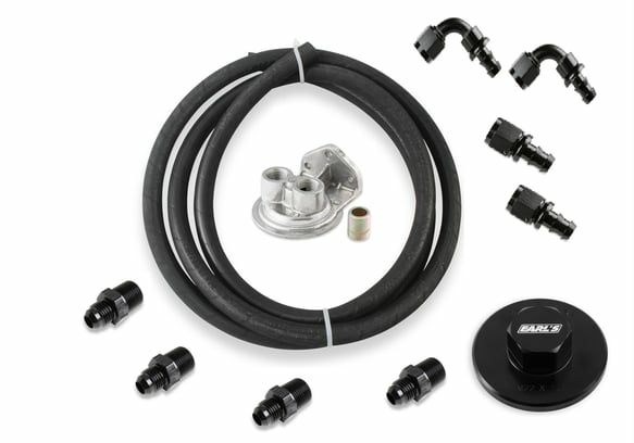 Oil Filter RelocationKit-Mopar GenIII Hemi-Fits M22x1.5Filters-HEMI0003ERL