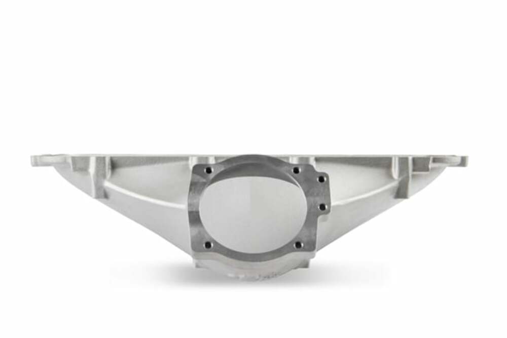 Hooker performance muffler ram-105mm-cast-side-mount-plenum-top-300-301