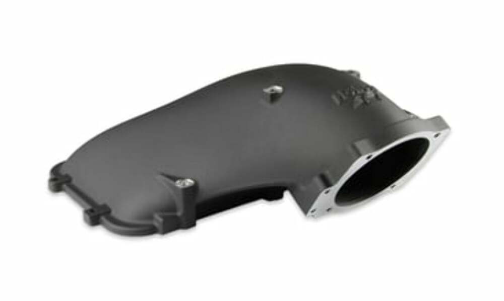 Hooker performance muffler ram-105mm-cast-side-mount-plenum-top-300-301bk
