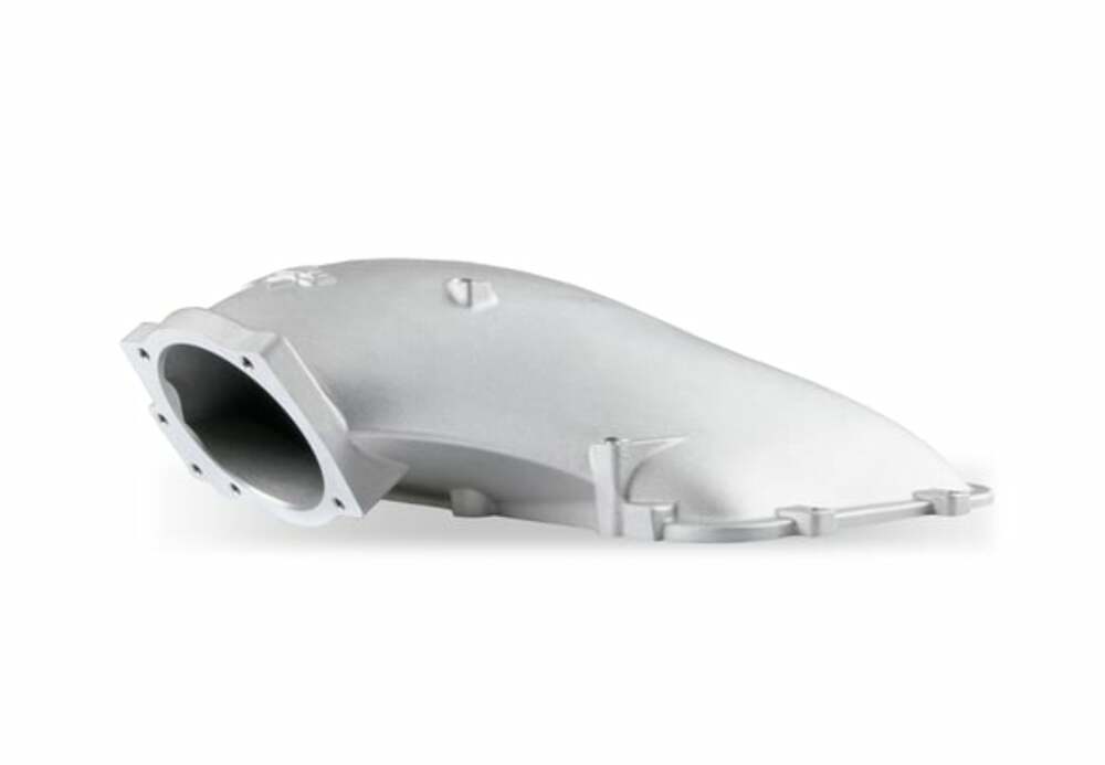 Hooker performance muffler ram-95mm-cast-side-mount-plenum-top-300-303