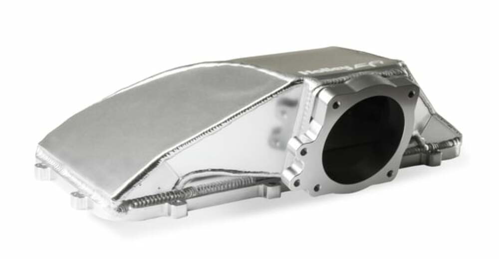 Hooker performance muffler ram-95mm-fabricated-side-mount-plenum-top-300-280