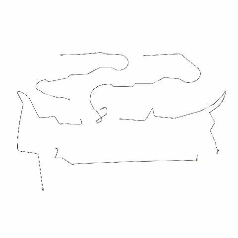 2002-2004 Honda Odyssey, 3.5L V6, Intermediate Line Set; Steel HIN0301OM