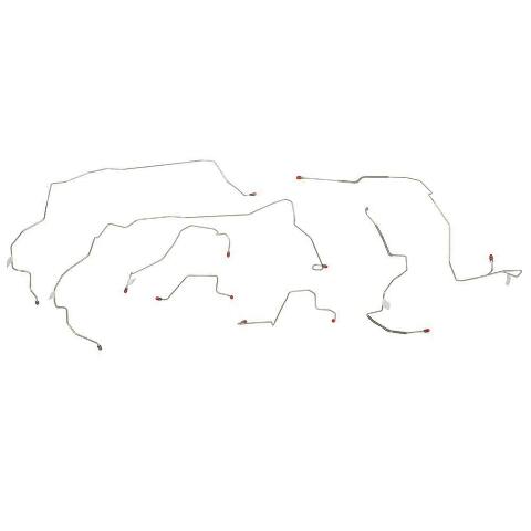 Front Brake Line Kit stainless steel