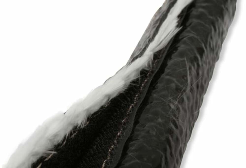 Earls Flame Guard Insulation - Black w/ Hook-and-Loop Seam - 1 Foot -HL571224ERL