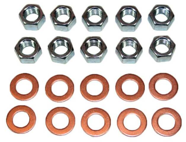 and Rear End Housing Washer & Nut Kit fits 1953-1962 Chevy Corvette HNK001 Shafer's Classic Reproductions