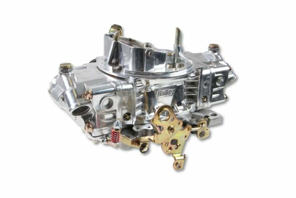 Holley 0-4777SAE 650 CFM Aluminum Double Pumper Carburetor W/ Electric Choke 650 CFM polished aluminum manual transmission