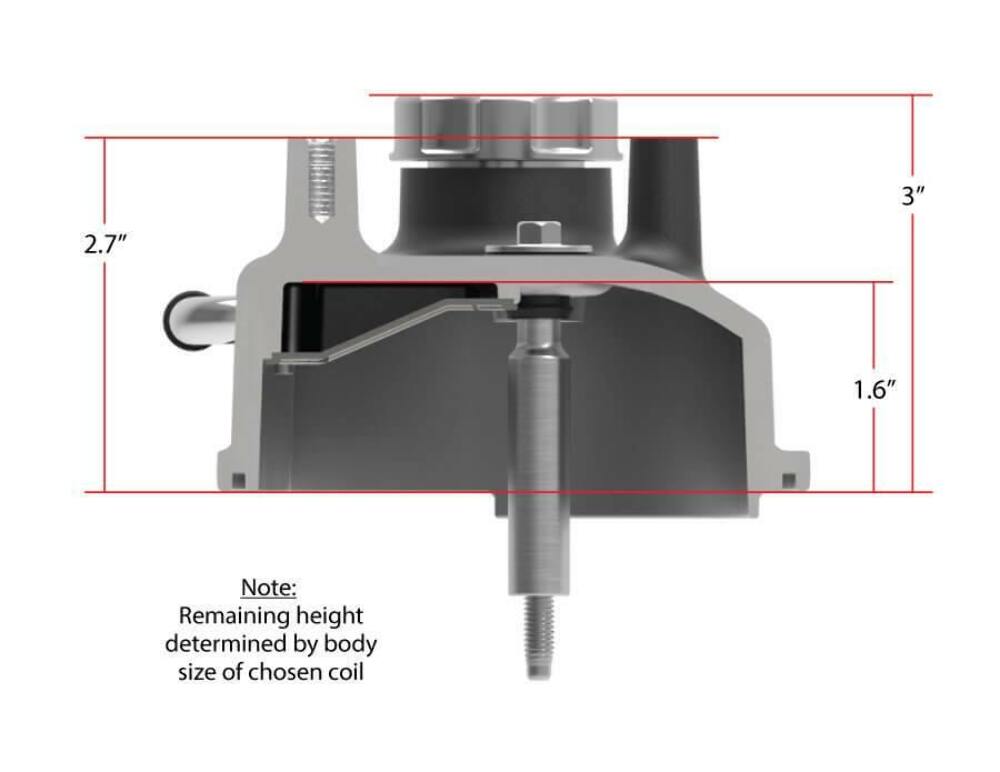 Holley ignition coil black aluminum covers-241-112