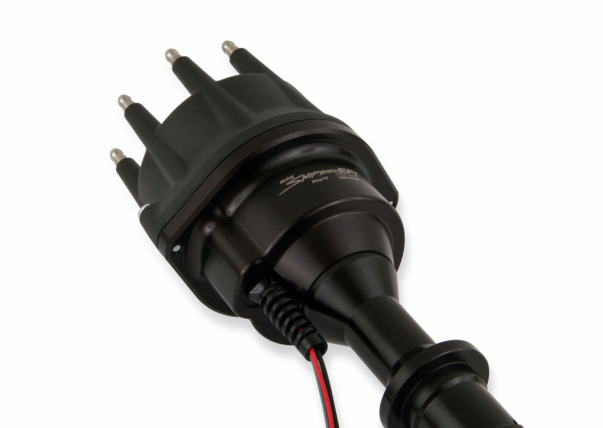 Holley Sniper EFI fuel injection system holley-565-314bk-sniper-efi-hyperspark-distributor-pontiac-326-350-389-400-421-4