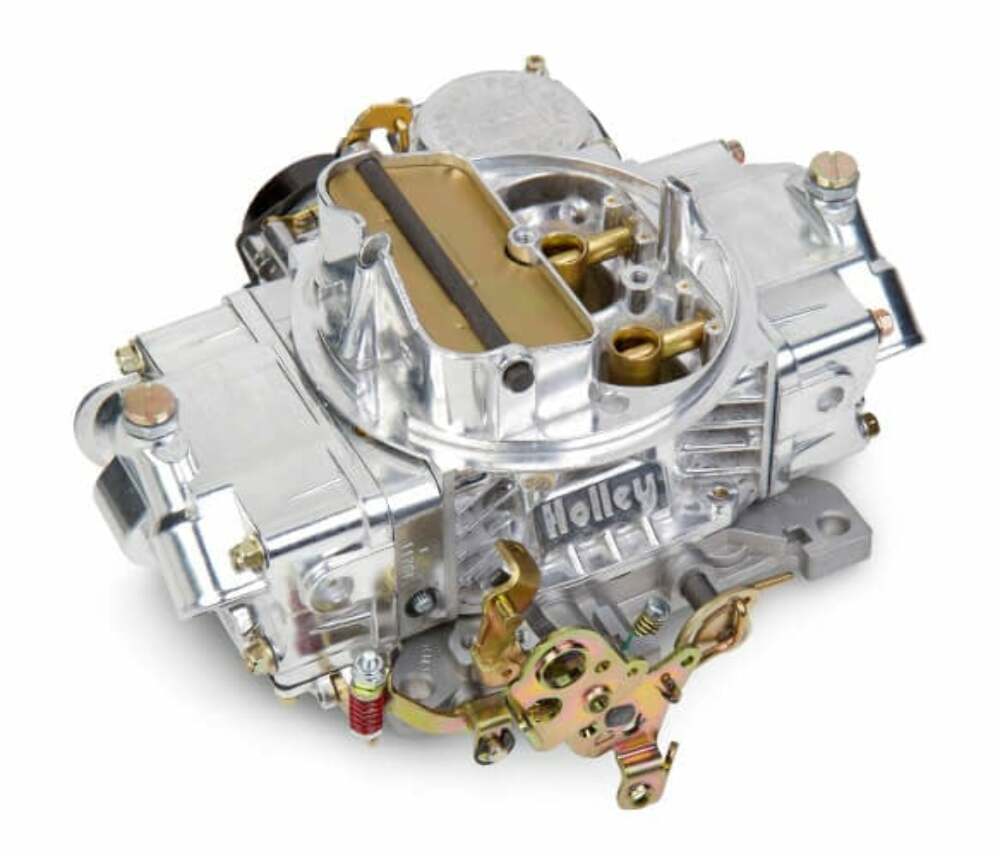 Holley 600 CFM CLASSIC CARBURETOR Electric Choke Vacuum #0-80458SA for Ford 600 CFM polished aluminum