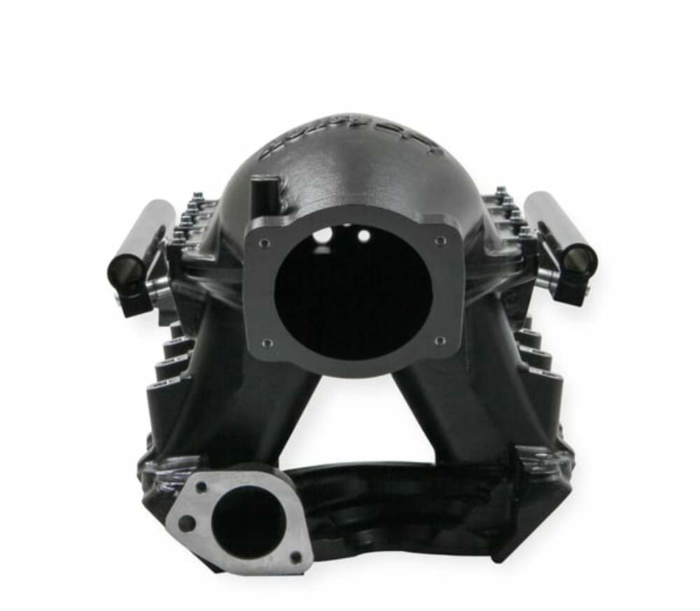 Hooker performance muffler black black-351w-ford-hi-ram-efi-manifold-300-242bk
