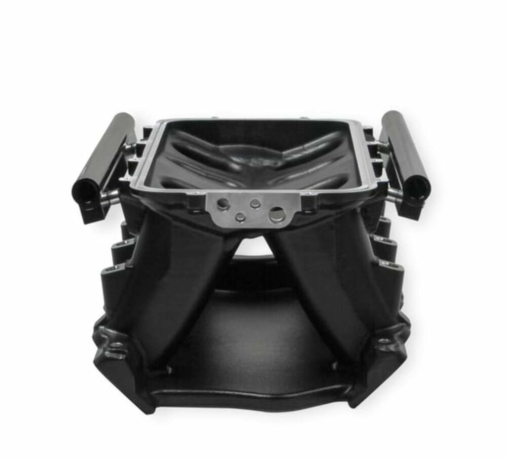 Hooker performance muffler black black-351w-ford-hi-ram-efi-manifold-300-242bk