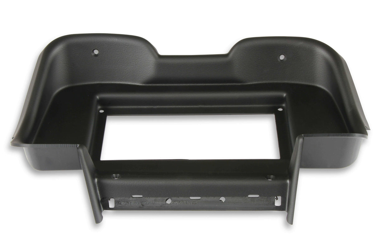 Holley EFI Dash Bezels for the 6.86 Dashes - 553-378 for 2010-2015 Chevy Camaro black