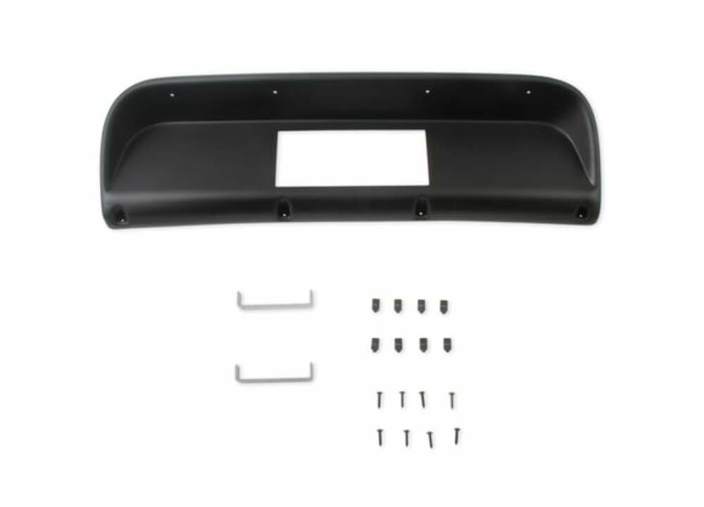 Holley EFI Dash Bezels for the 6.86 Dashes - 553-403 for 1967-1972 Ford F-100 black