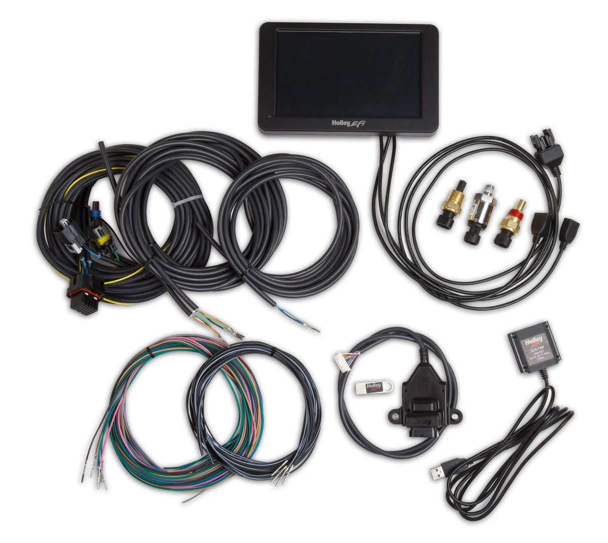 Holley Digital Dash Standalone Kits 553-109 aluminum